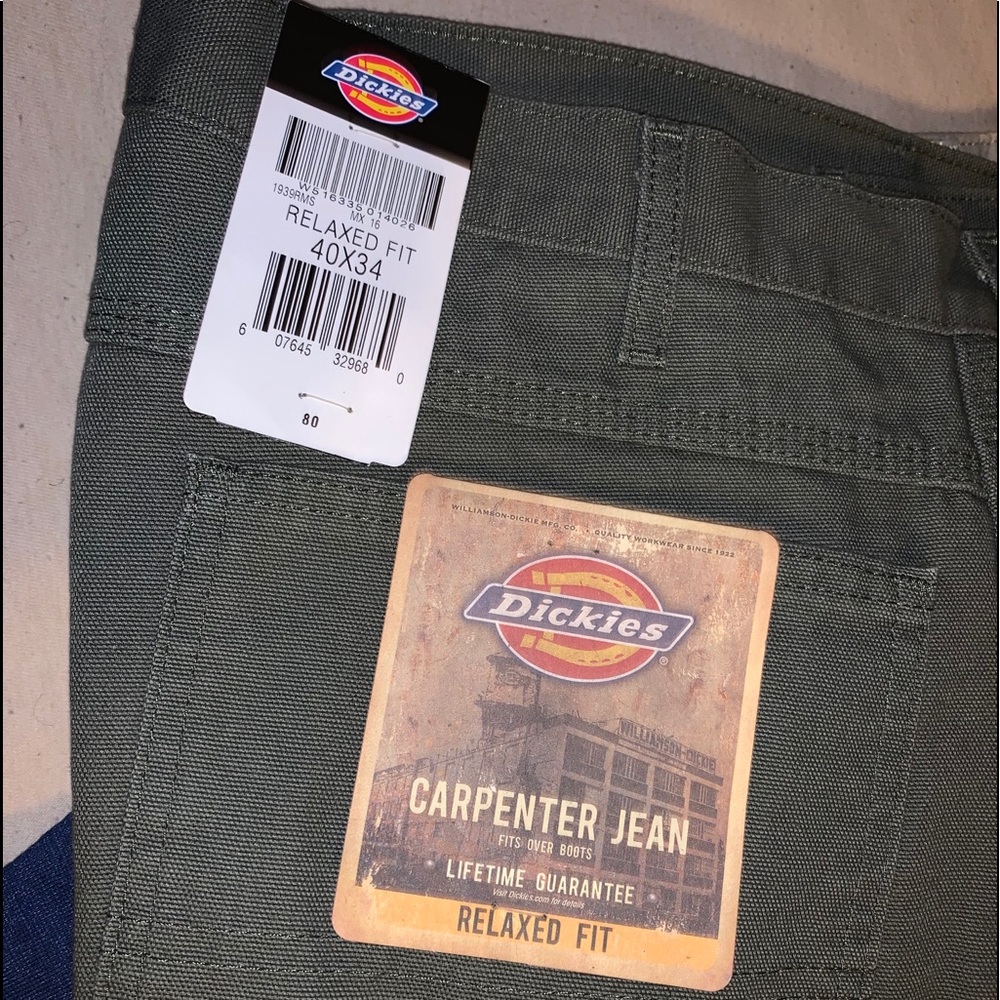 Dickies Relaxed Fit Straight Leg Carpenter Jeans